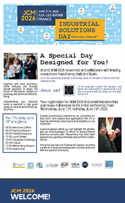 JCM 2026 Industrial Solutions Day